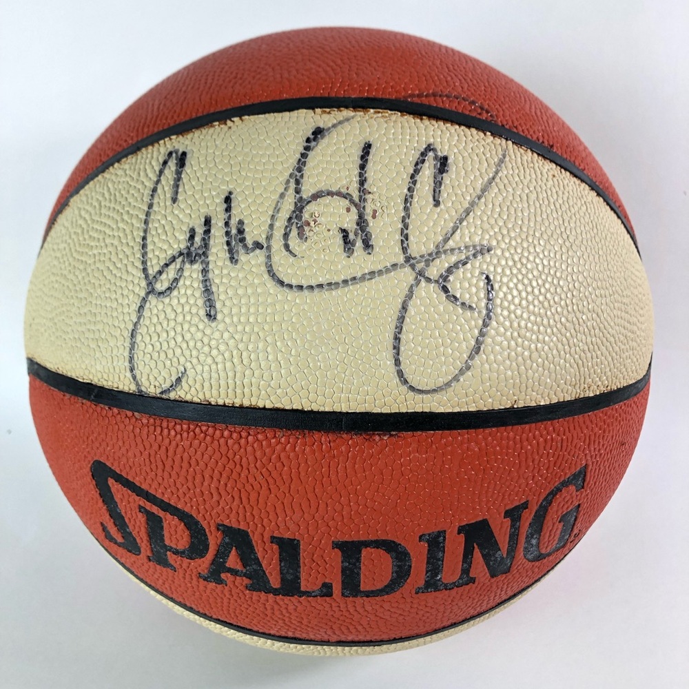 Cynthia Cooper Signed WNBA Basketball Houston Comets